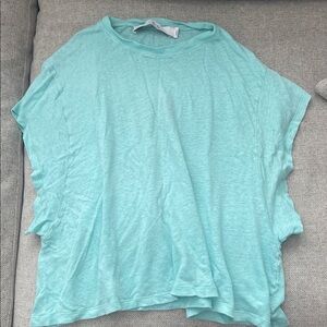 IRO Light Blue Short Sleeve Women's Tee size XS